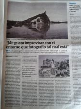 Noticia en periódico El día. ziREjA